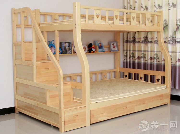 毕节装修网:儿童高低床效果图欣赏 给孩子们一个快乐童年