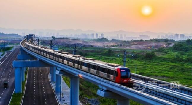 重庆轨道交通3号线轨通 全线6站点覆盖空港地区