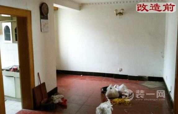 二室一厅小户型装修前后对比效果图案例